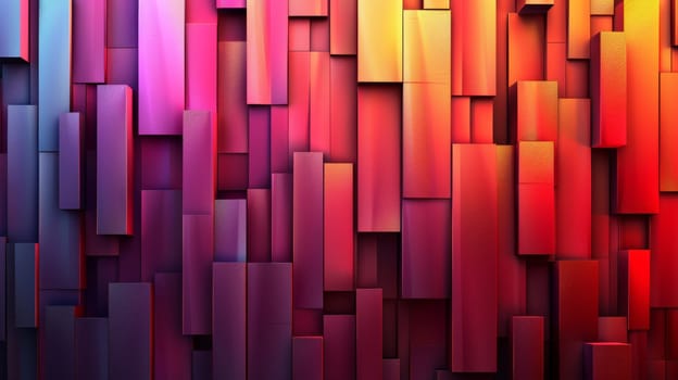 A colorful abstract background with many different colored squares