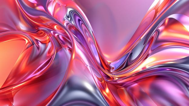 A close up of a colorful abstract design with swirls and lines