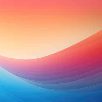 colorful digital wave gradient color background, ai