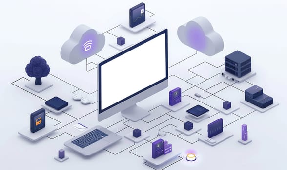 Creating guidelines for interoperability and data portability to promote competition and consumer choice in digital platforms and services. by AI generated image.