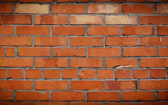 Red brick wall with vignette texture background 2