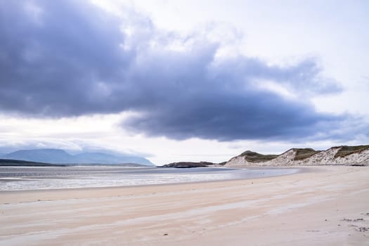 Ballinareava Strand at the Sheskinmore Nature Reserve between Ardara and Portnoo in Donegal - Ireland.