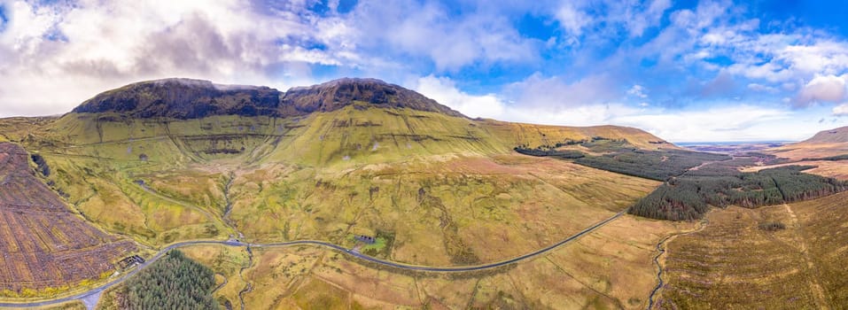 The Gleniff Horseshoe in County Leitrim - Ireland.