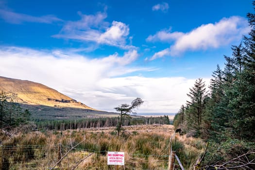 The Gleniff Horseshoe in County Leitrim - Ireland.