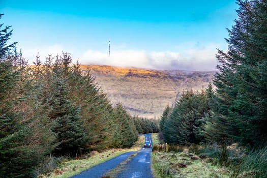 The Gleniff Horseshoe in County Leitrim - Ireland.