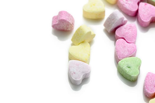 Heart shaped candies for Valentines Day 6