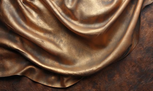 Abstract texture background in bronze color. Selective soft focus.