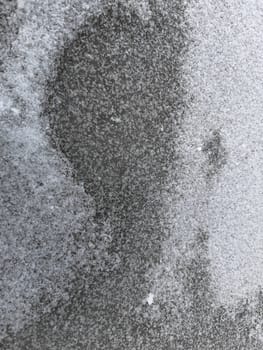 close-up view of snowflakes on ice, Cristals of water, sunlight. High quality photo