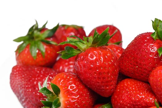strawberry isolated on the white background 12
