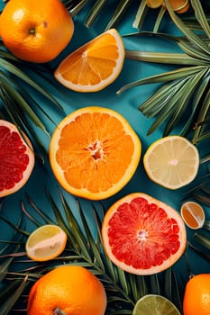 various beautiful exotic fruits. Selective focus. fruit.