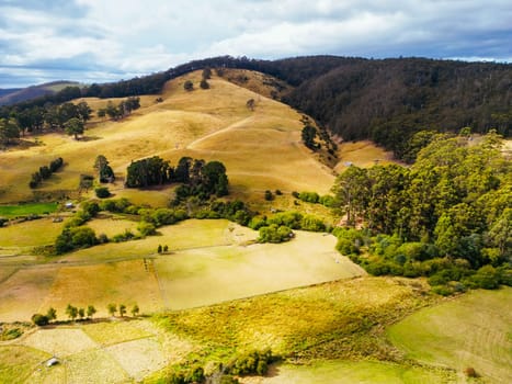 DOVER AUSTRALIA - FEBRUARY 25, 2024: Views of the quaint town of Dover on the Southern Peninsula in Huon Valley, Tasmania, Australia