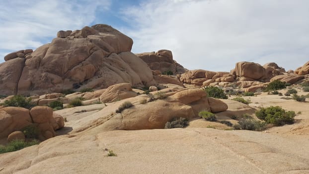 Boulders Landscape in Joshua Tree National Park, California . High quality photo