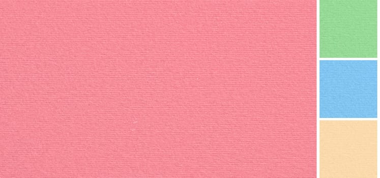 Pink paper with structure, closeup photo to be used as background texture pattern. Color can be changed with hue / saturation tool easily