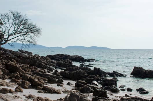 Beautiful views on the island in Phuket.