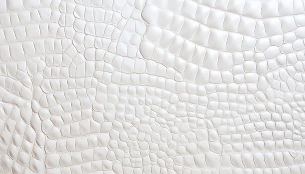 White crocodile skin texture background. High quality photo