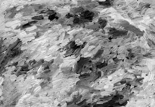 Black and white monochrome watercolor texture