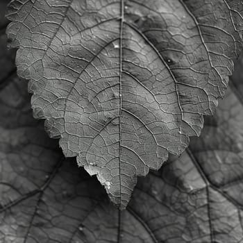 Close-up of texture on leaf, showcasing nature and patterns.