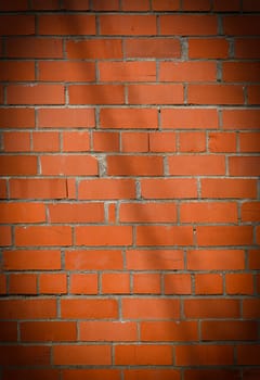 old red brick wall texture background