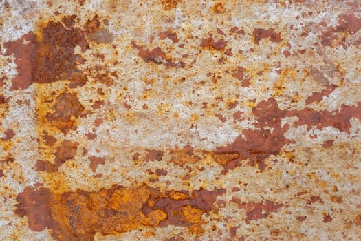 Texture of rusty iron background.