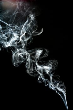 smoke cloud with black background. fog texture - image