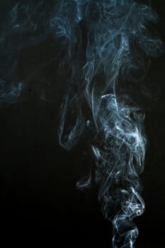 smoke cloud with black background. fog texture - image