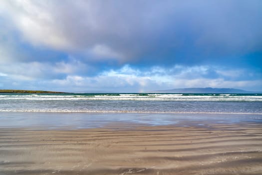 Narin Strand is a beautiful large blue flag beach in Portnoo, County Donegal - Ireland.