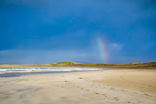 Narin Strand is a beautiful large blue flag beach in Portnoo, County Donegal - Ireland.