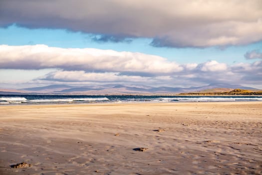 Narin Strand is a beautiful large blue flag beach in Portnoo, County Donegal - Ireland.