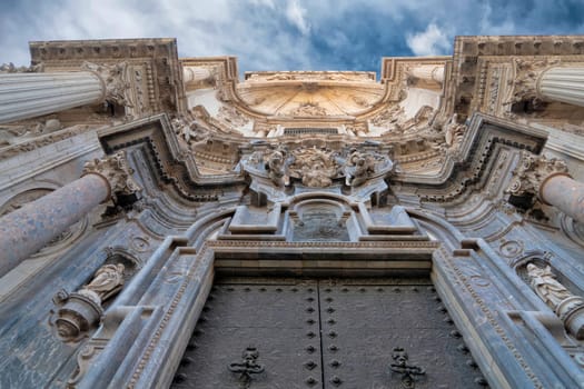 Murcia baroque cathedral spain exterior view