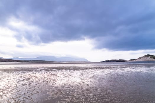 Ballinareava Strand at the Sheskinmore Nature Reserve between Ardara and Portnoo in Donegal - Ireland.