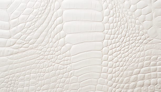 White crocodile skin texture background. High quality photo