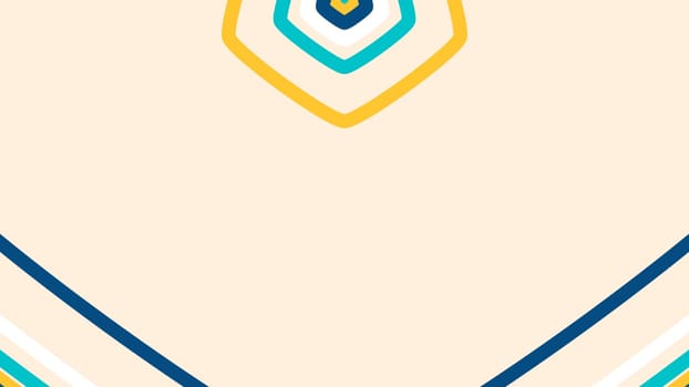 Minimal hand drawn abstract background. Beige blue yellow cyan color. High quality photo