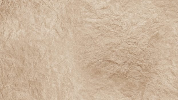 Crumpled paper texture. Abstract background. Light cream color. High quality photo