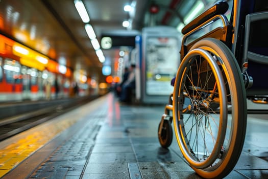 person in a wheelchair in a downtown area, The Difficulties of Real Life Wheelchairs.