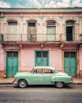 Classic classic American cars of Cuba. Wonderful classic cars of Cuba.