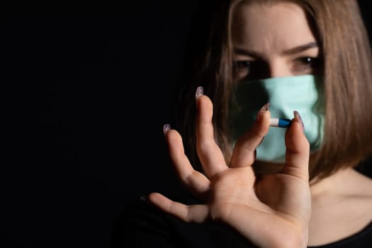 Modern tablet for pain and infectious disease developed by a fashion apprentice from medicine.