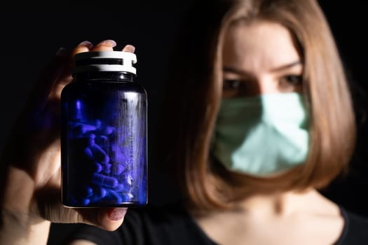 Modern tablet for pain and infectious disease developed by a fashion apprentice from medicine.