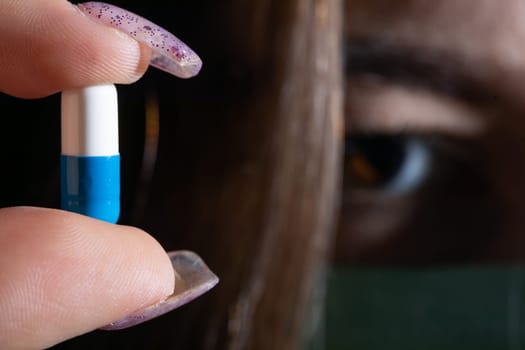 Modern tablet for pain and infectious disease developed by a fashion apprentice from medicine.