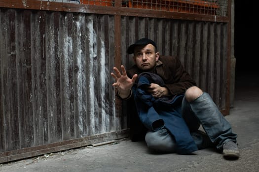When you become homeless, street cartons become your home.