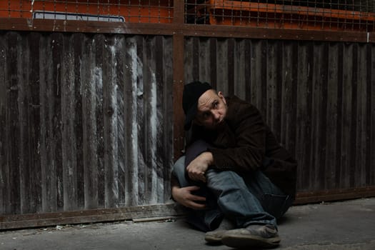 When you become homeless, street cartons become your home.