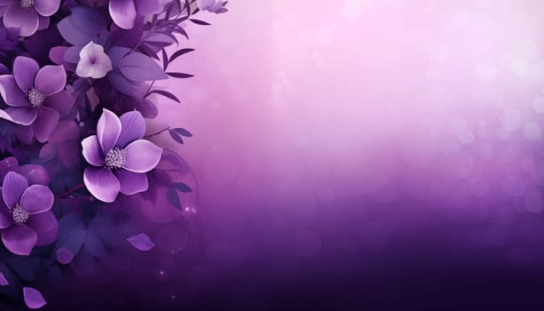 Purple background. High quality photo