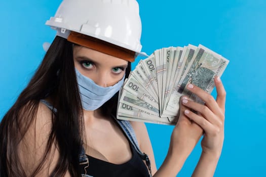 At the present time, when paying your salary, you must remember at least the protective mask.