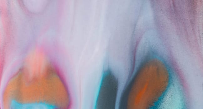 Red and blue fluid wave. Duotone compositions with gradient flow shape. Innovation modern background. Abstract Fluid Acrylic Painting. Liquid background.