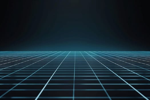 horizontal gridlines light blue on black background for web design, gridlines abstract background.