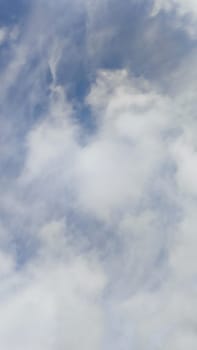 Blue gray light sky nature white clouds whether background . High quality photo