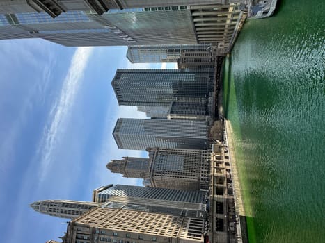 Chicago city green river Saint Patricks day