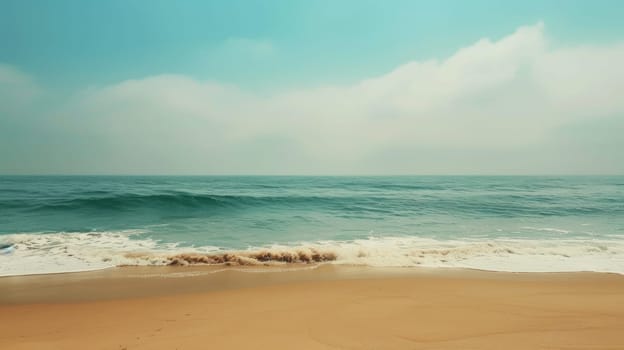 A person is walking on the beach with a surfboard