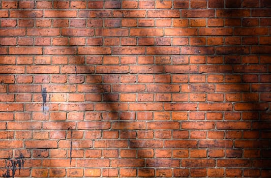 red brick wall texture grunge background 2