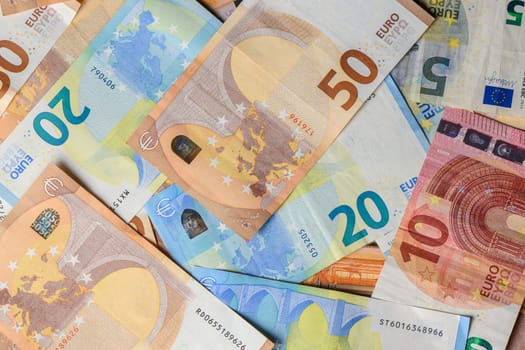 euro banknote money finance concept cash