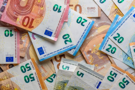 Close-Up Of European Union Currency 1